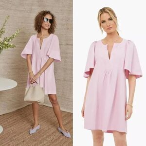 NWOT Tuckernuck Pomander Place Orchid Pink Finley Flutter Sleeve Dress, XXL